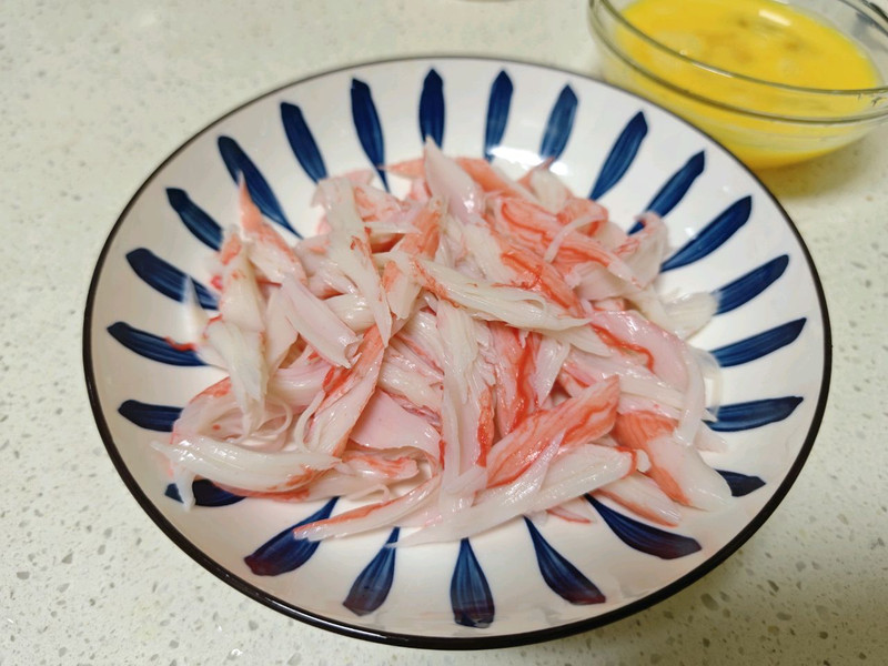 蟹柳炒鸡蛋