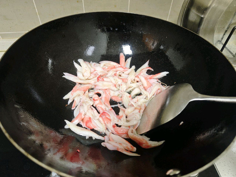 蟹柳炒鸡蛋