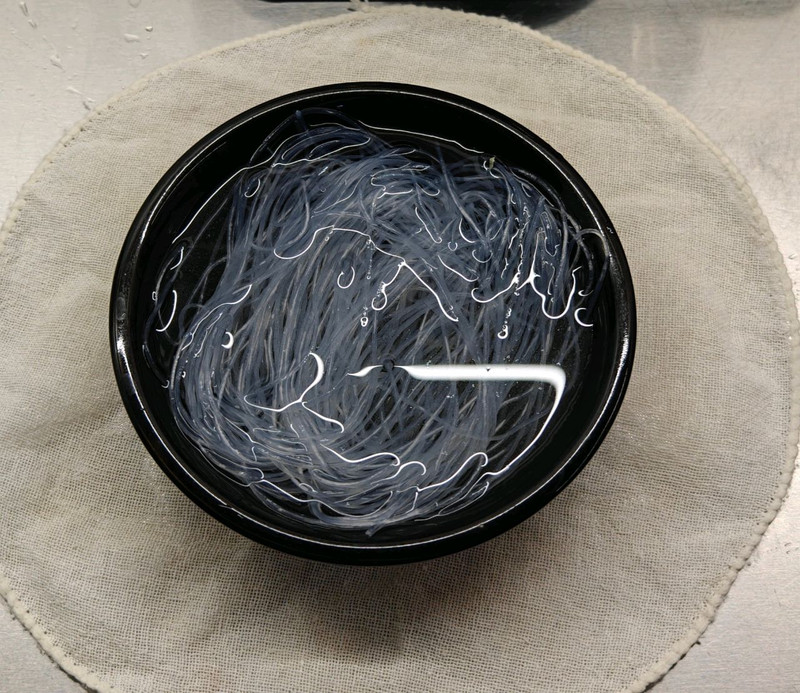 粉丝白菜蒸鳕鱼蟹柳