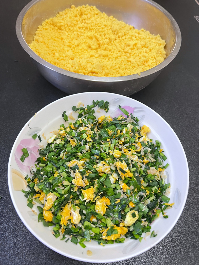 韭菜烀饼