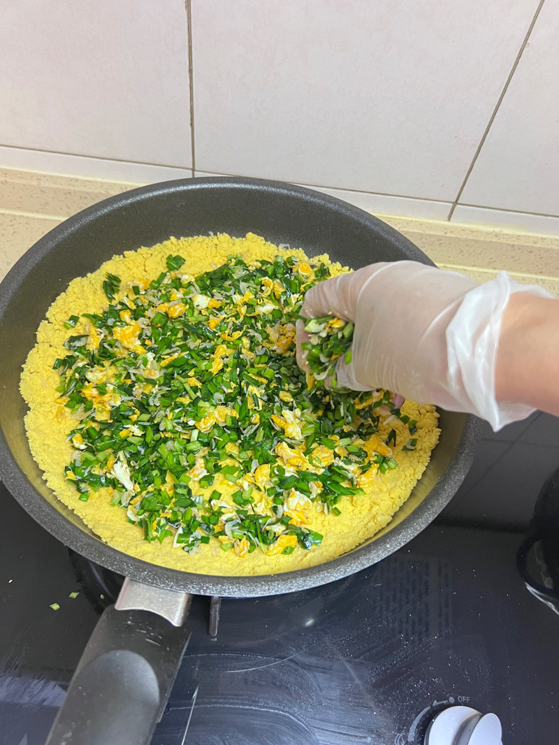 韭菜烀饼