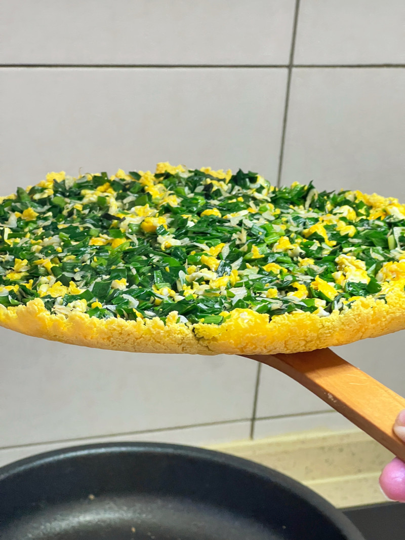 韭菜烀饼