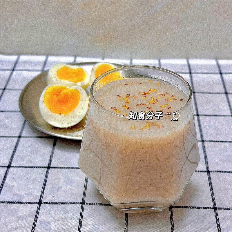 山药莲子百合豆浆