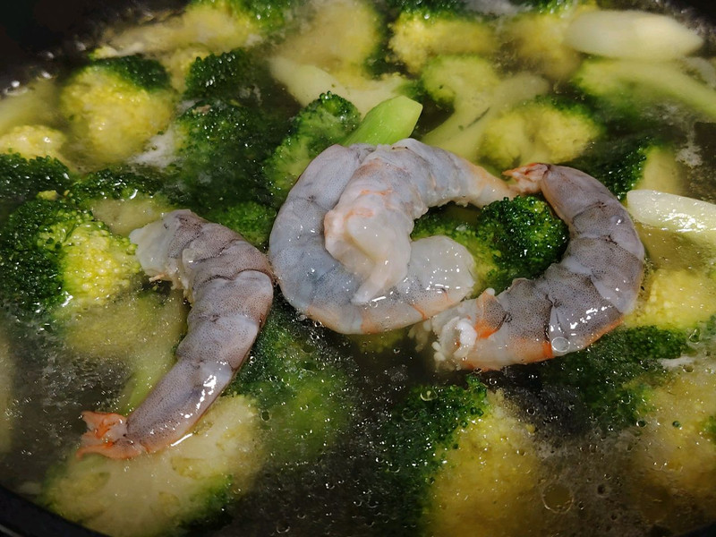 大虾蒸蛋