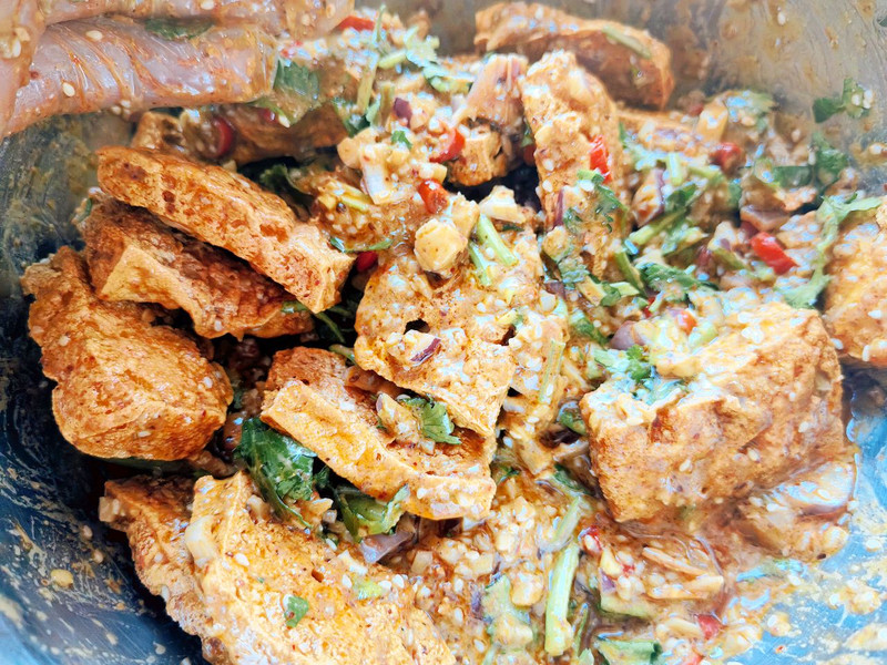 风味拌臭豆腐干