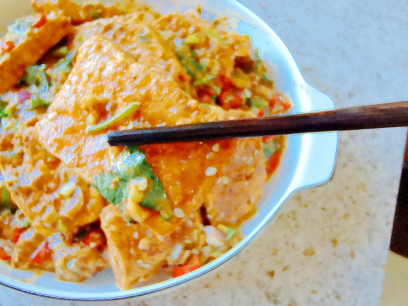 风味拌臭豆腐干