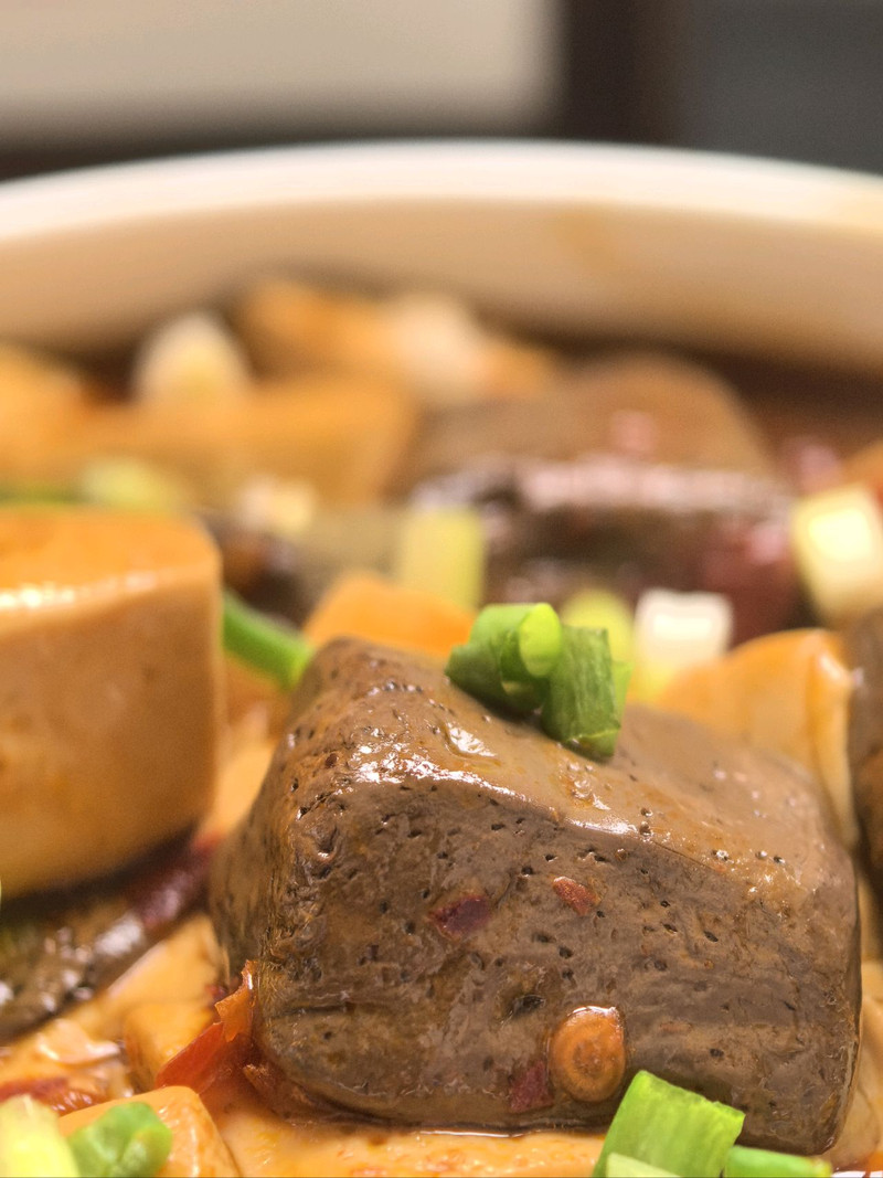 鸭血豆腐