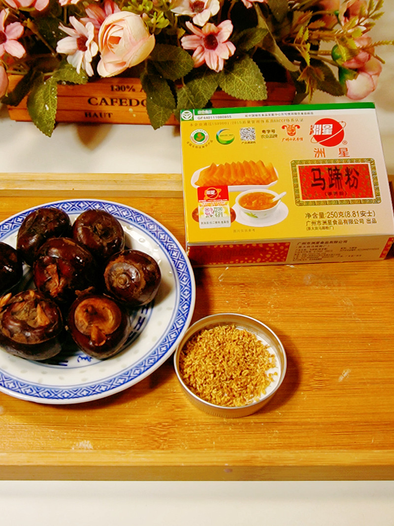 桂花马蹄糕