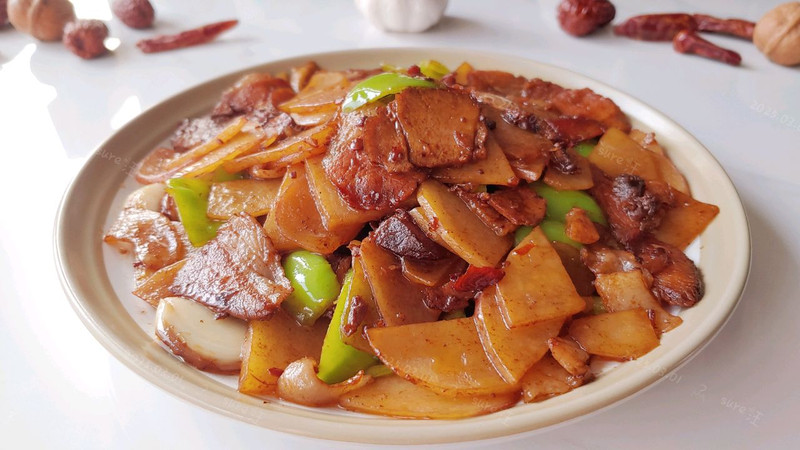 蒜辣土豆猪头肉