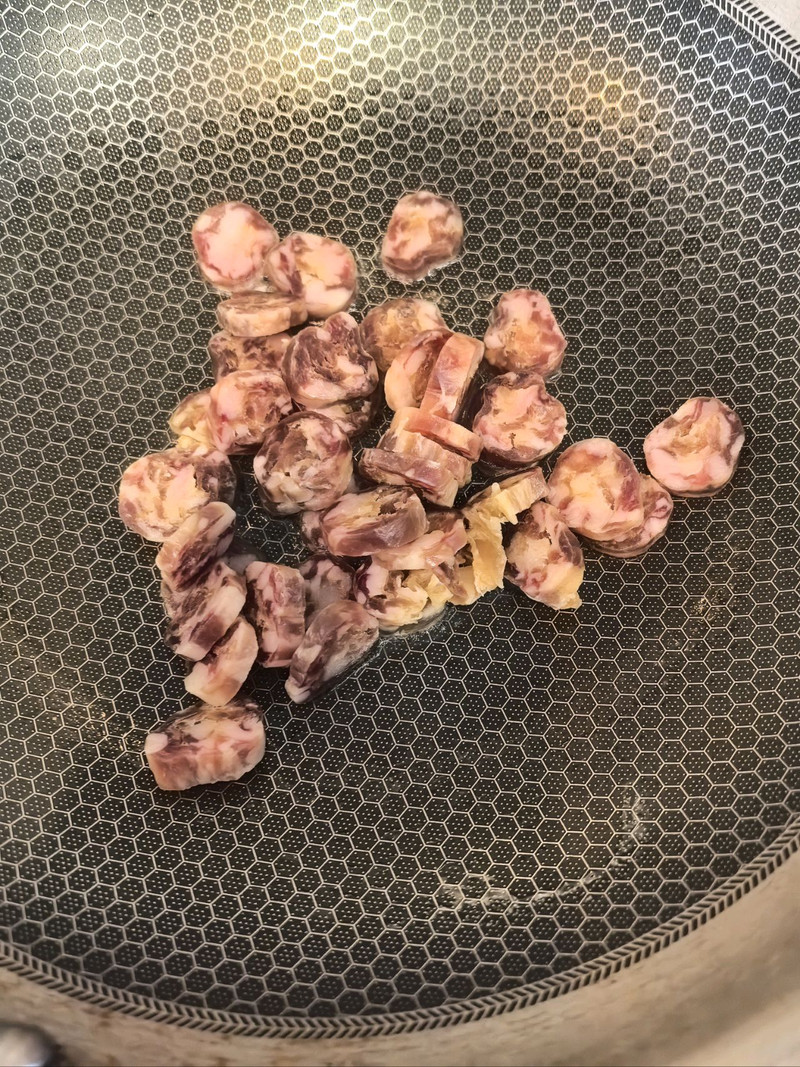 春笋荠菜炒年糕