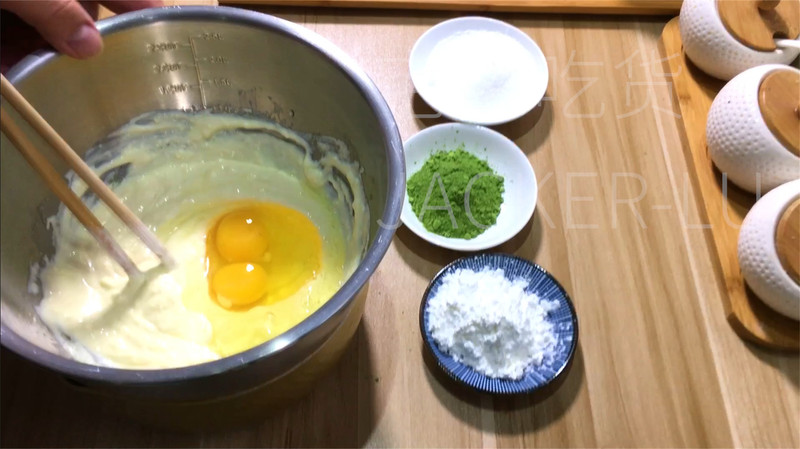 抹茶巴斯克吐司，治愈系美食，享受烘焙的小确幸。