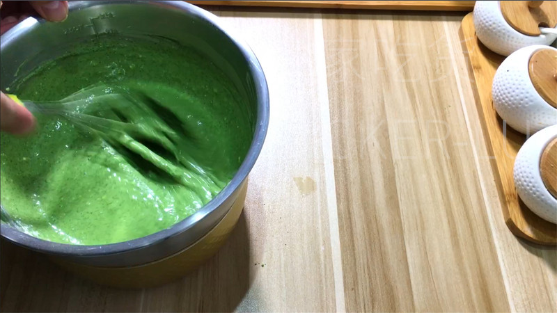 抹茶巴斯克吐司，治愈系美食，享受烘焙的小确幸。