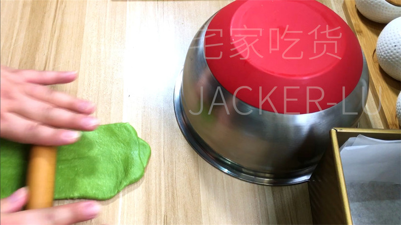 抹茶巴斯克吐司，治愈系美食，享受烘焙的小确幸。