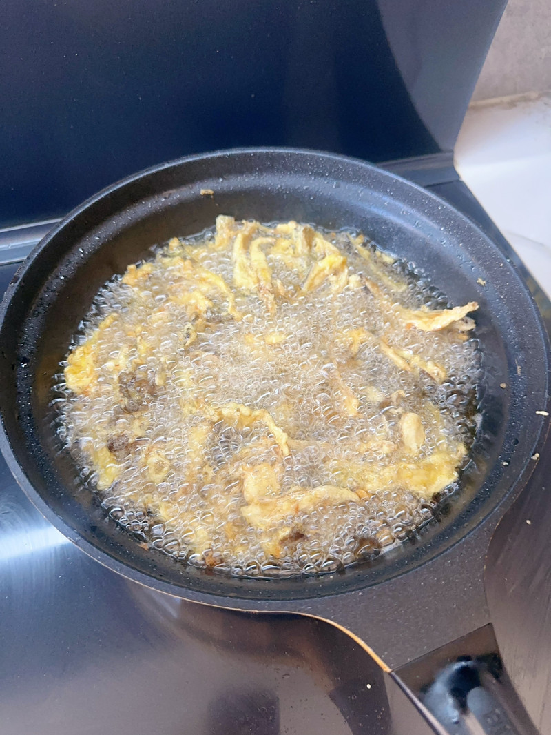 干炸蘑菇