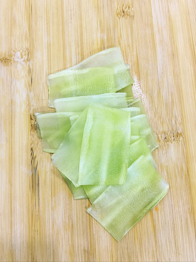 莴笋酿虾滑