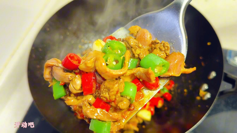 解馋又美味～辣炒鸡杂