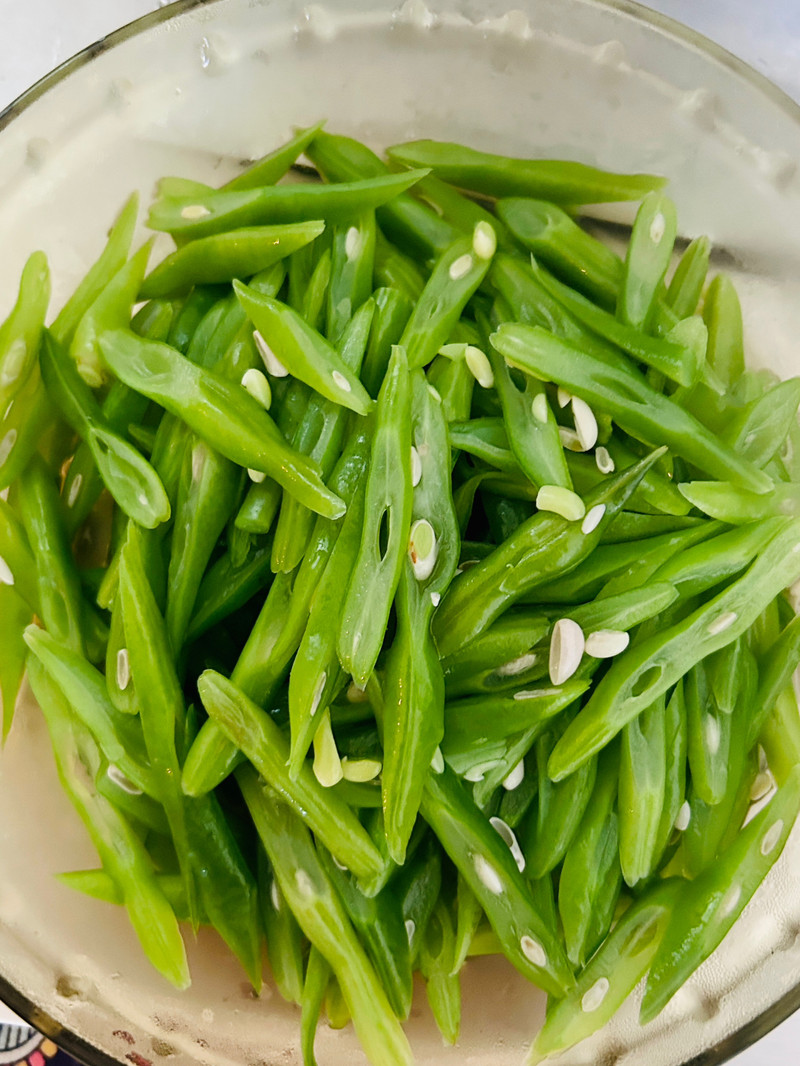 炒扁豆丝