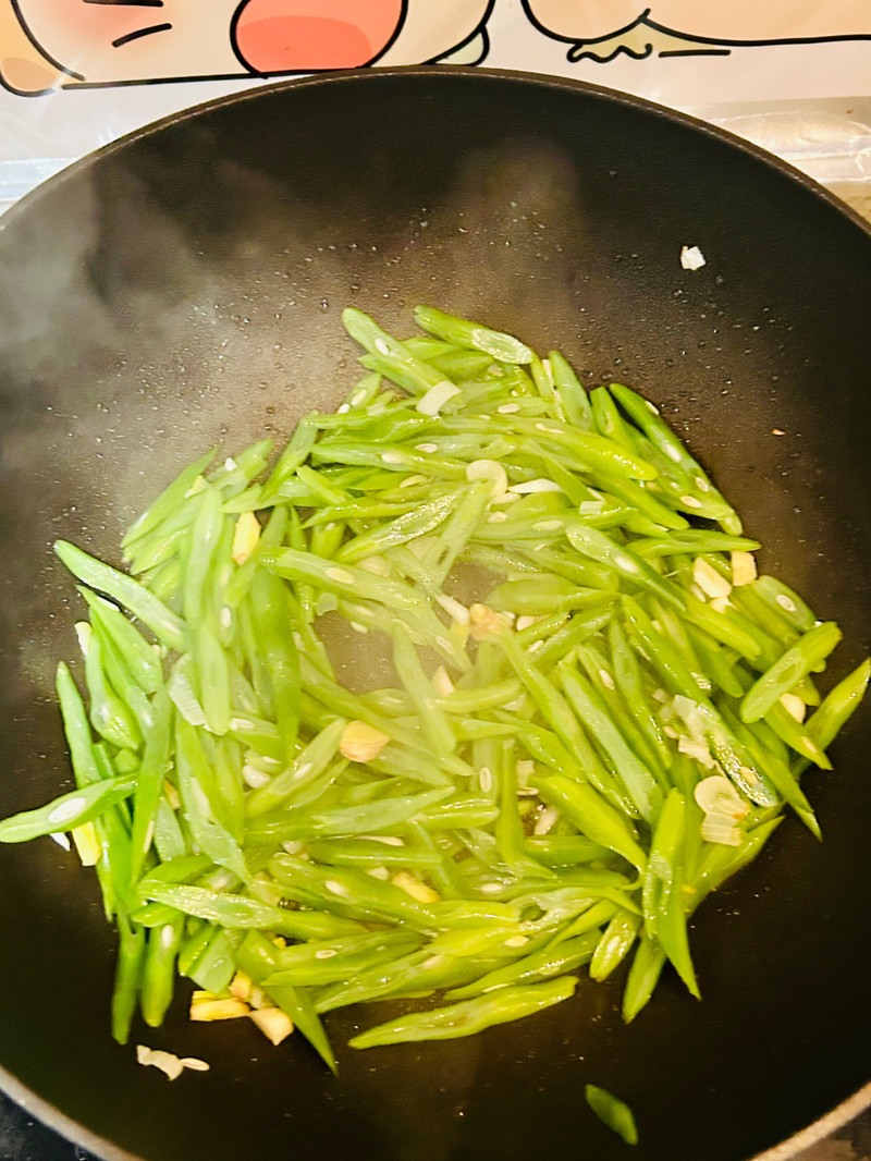 炒扁豆丝