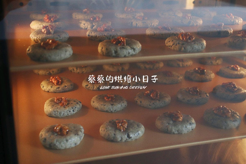零失败教程｜健康养生的黑芝麻核桃酥饼