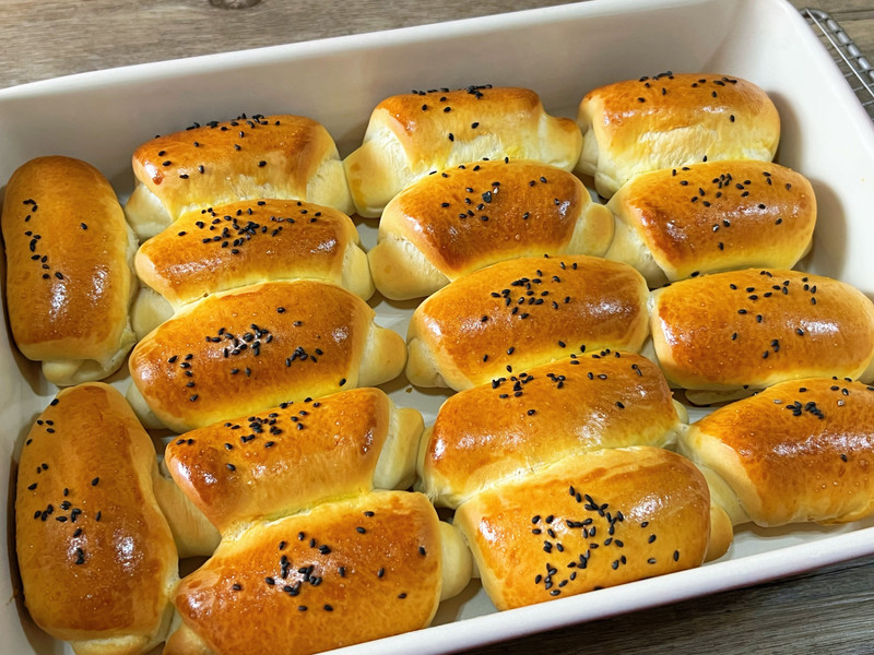 牛奶小面包（无油配方）