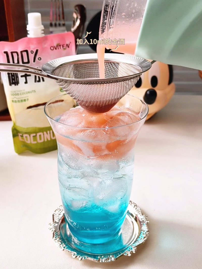 椰海霞落