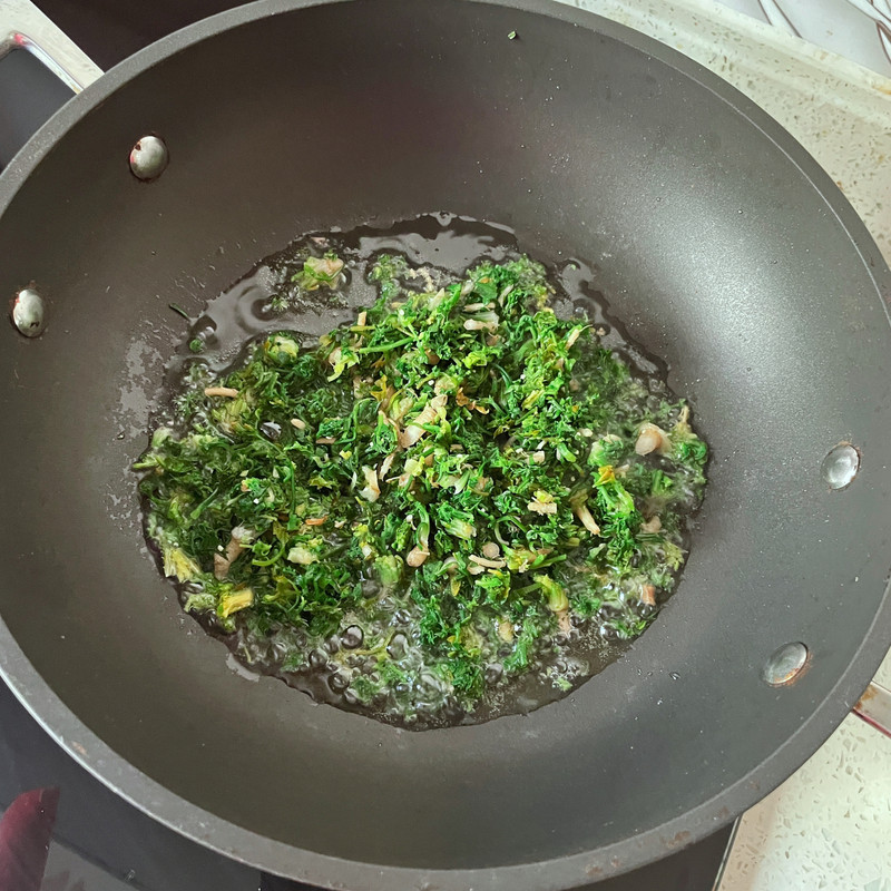 大自然的味道/荠菜炒米饭