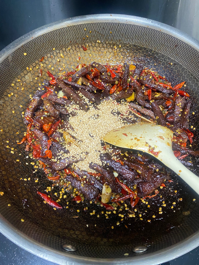 麻辣牛肉干