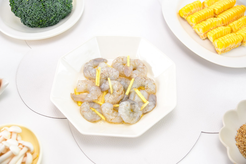 减脂轻食I 虾仁鸡蛋蔬菜杂粮沙拉
