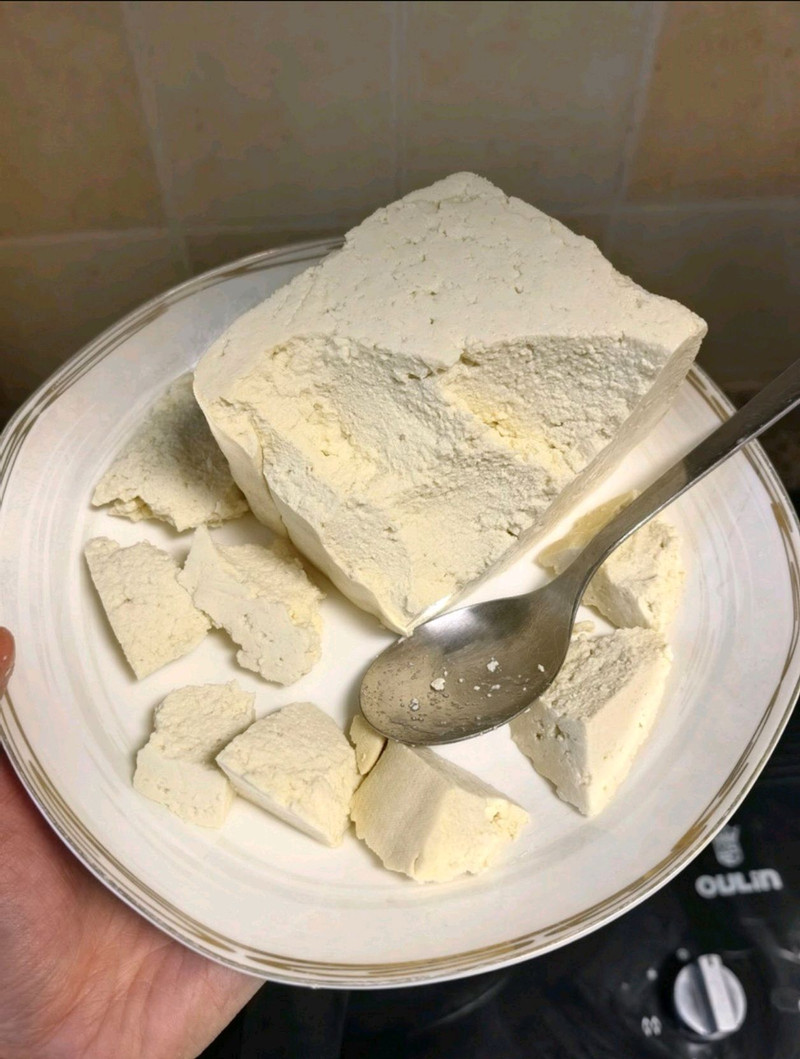 葱烧豆腐