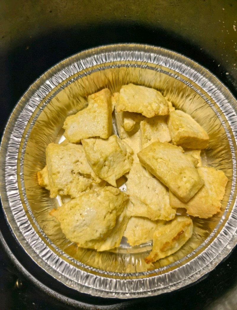 葱烧豆腐