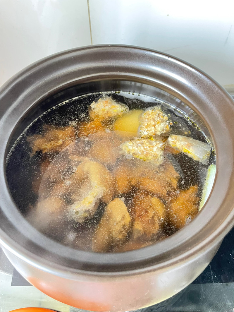 猴头菇人参鸡汤