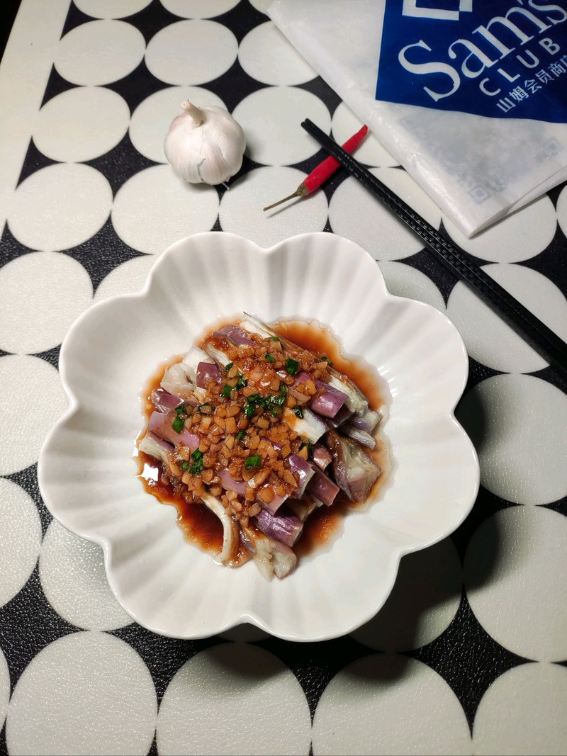 蒜香手撕茄子
