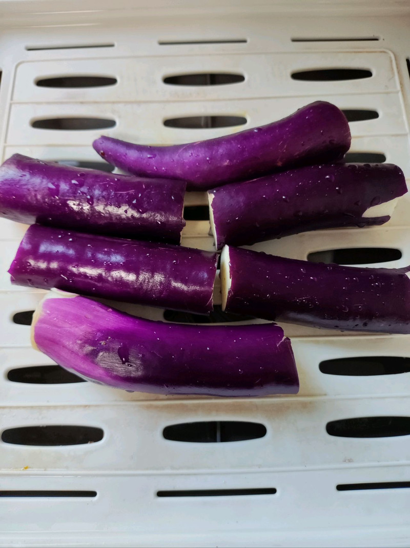 蒜香手撕茄子