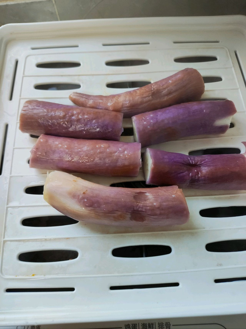 蒜香手撕茄子