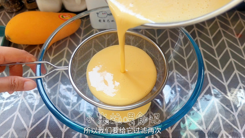 年烤箱的芒果/榴莲千层蛋糕，保姆级教程