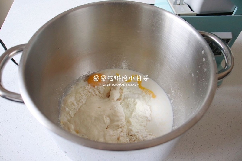 液种法香浓牛奶面包棒｜松软有嚼劲