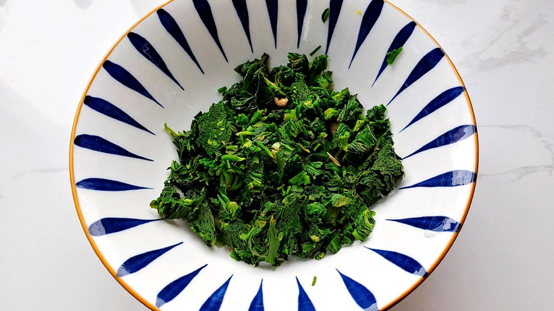 芝麻油煎荠菜饼