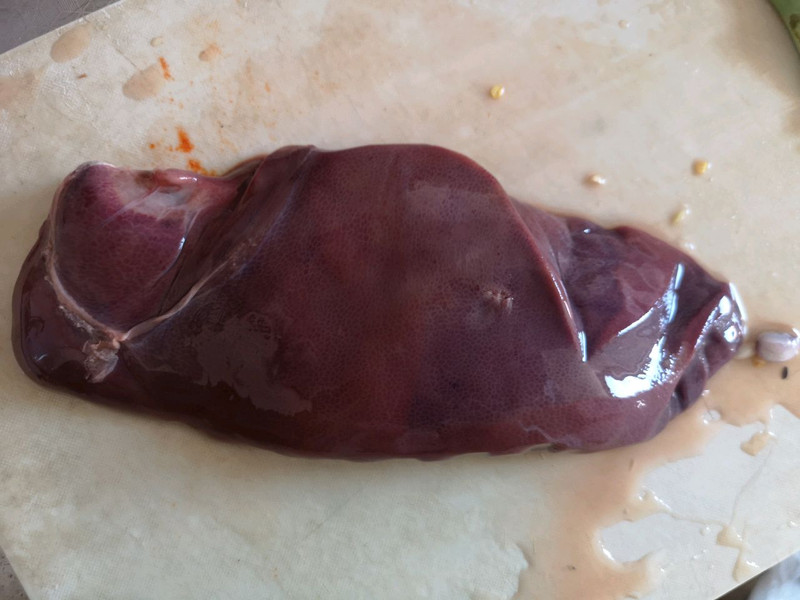 护眼明目红椒四季豆炒猪肝