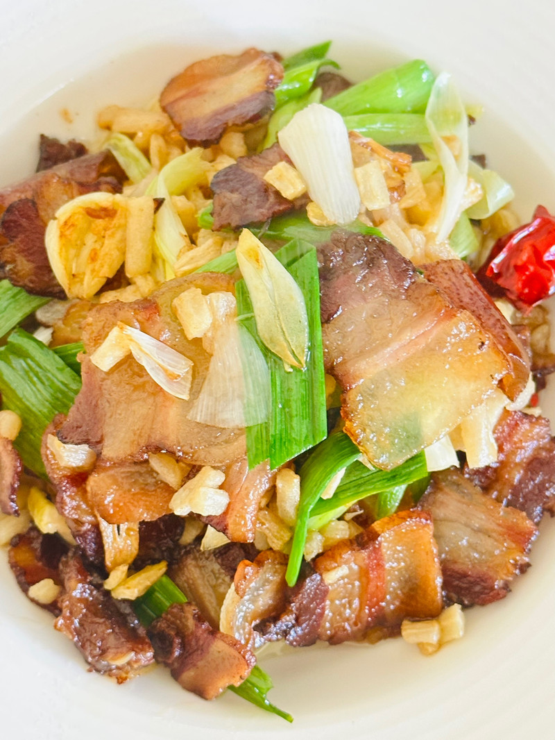 萝卜干炒腊肉