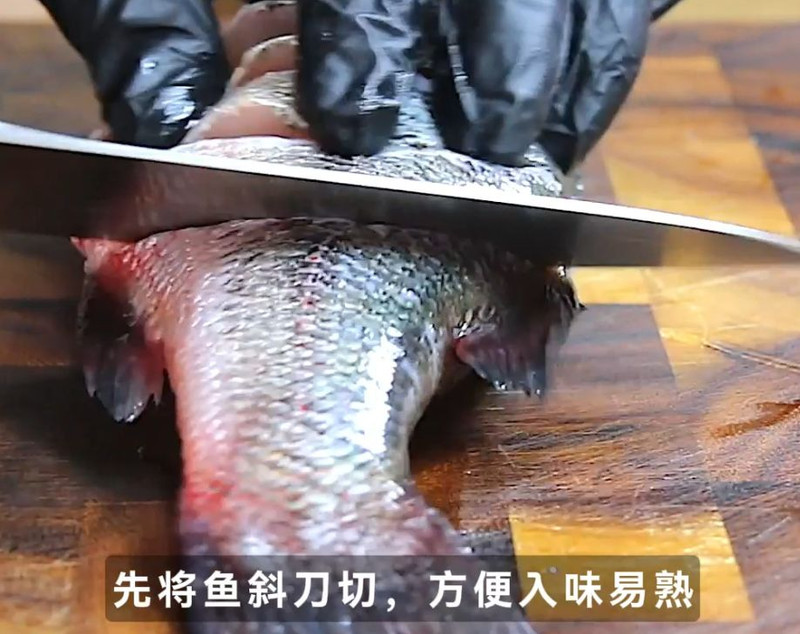 地中海风格黑松露烤鱼