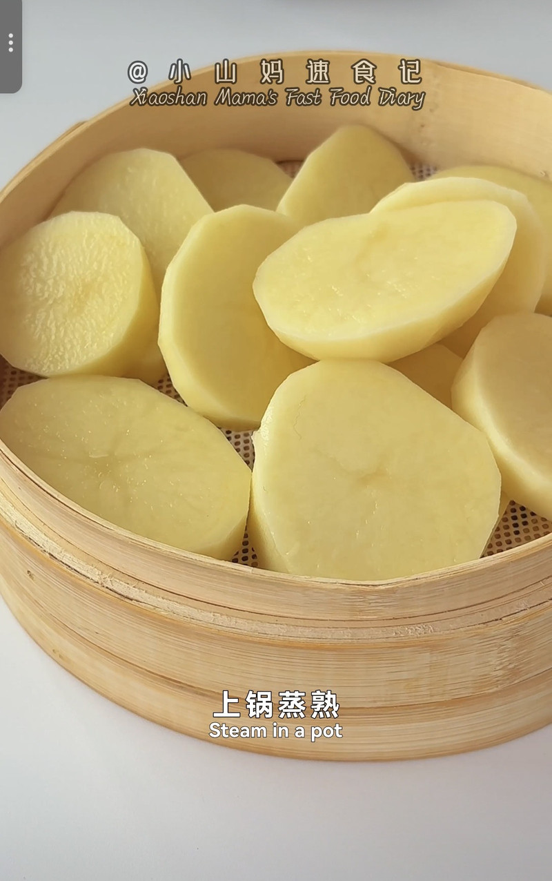 【减脂党狂喜！非油炸薯饼神仙吃法】
