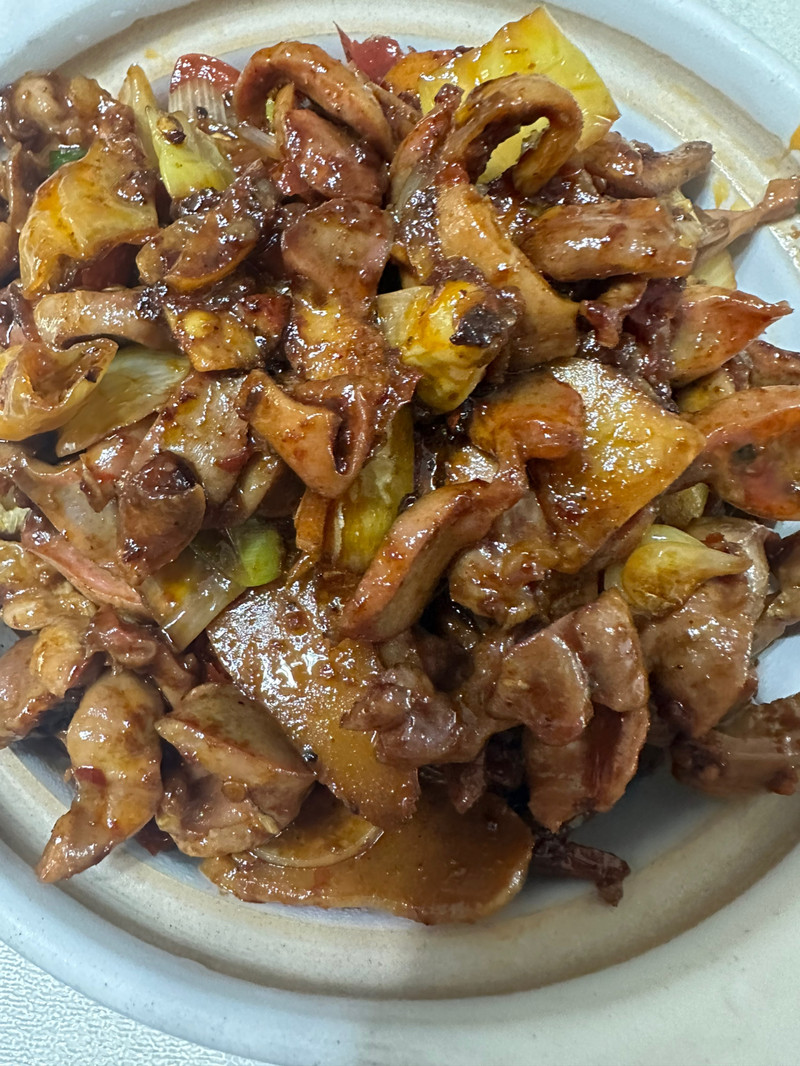 爆炒鸡胗 香辣入味 超级下饭神器
