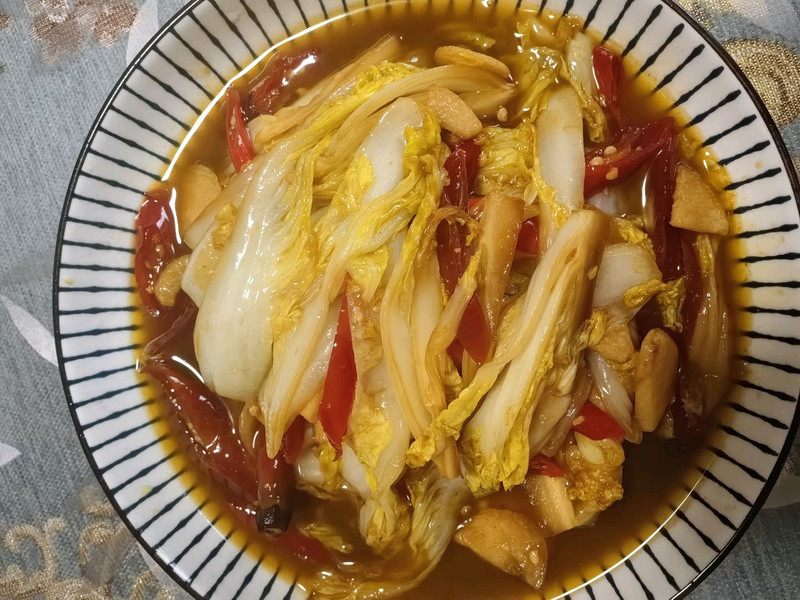 酸辣白菜心