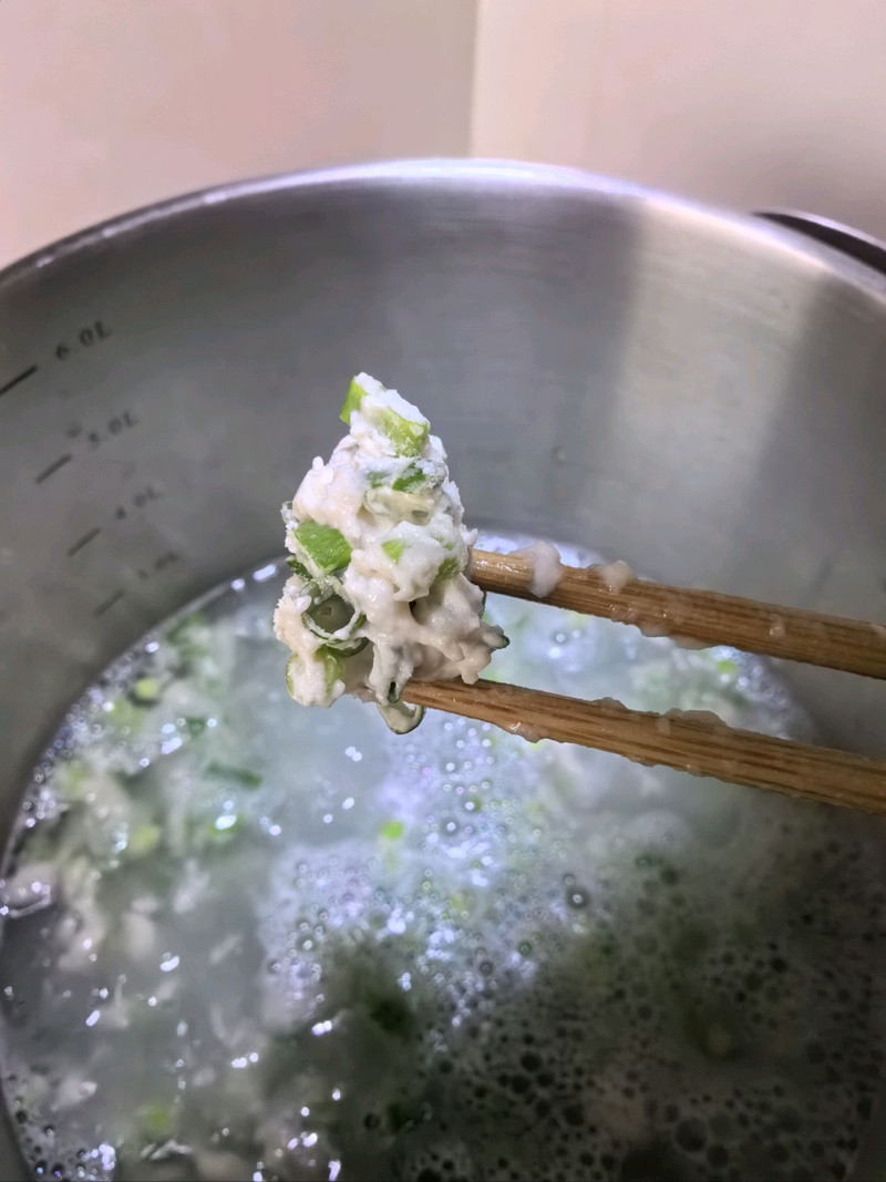 春天的味道～小葱疙瘩汤