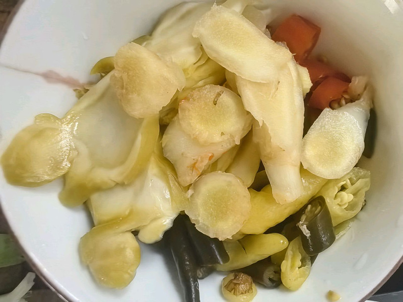泡椒鸡杂