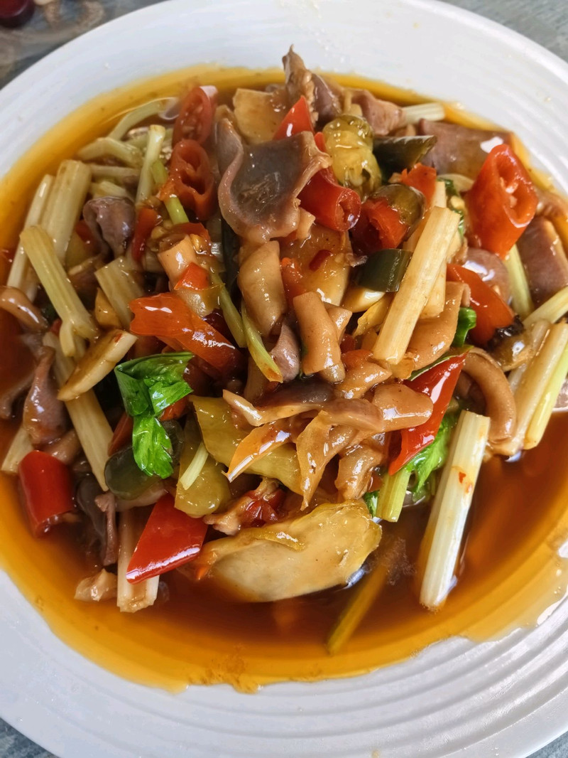 泡椒鸡杂