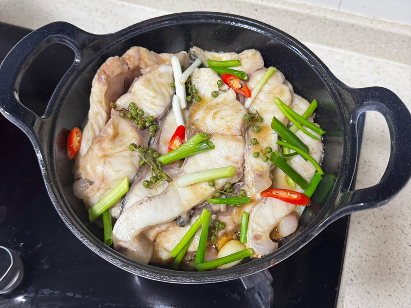 青花椒鱼腩煲