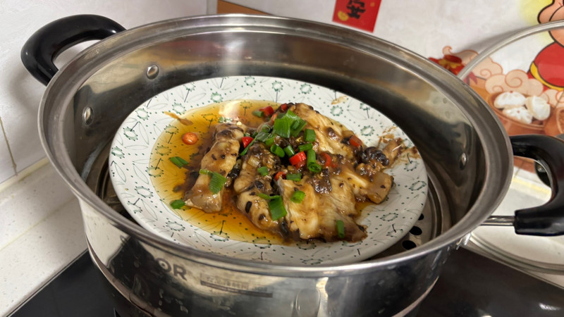 豉汁蒸鱼块（草鱼）