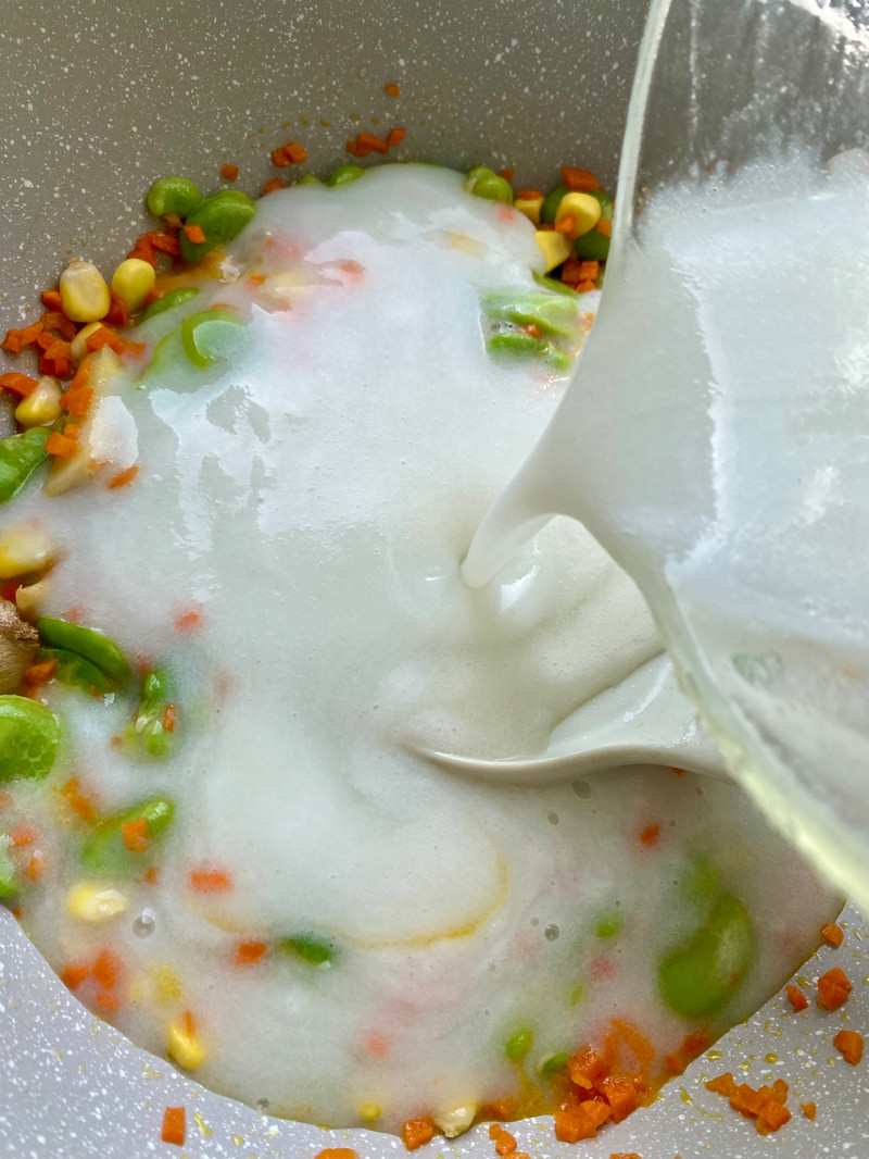 蚕豆山药羹