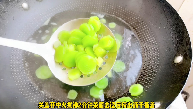 莴笋炒大虾